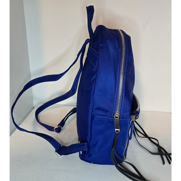 Rebecca Minkoff Backpack Blue Nylon with removable Crossbody Bag - Picture 5 of 13